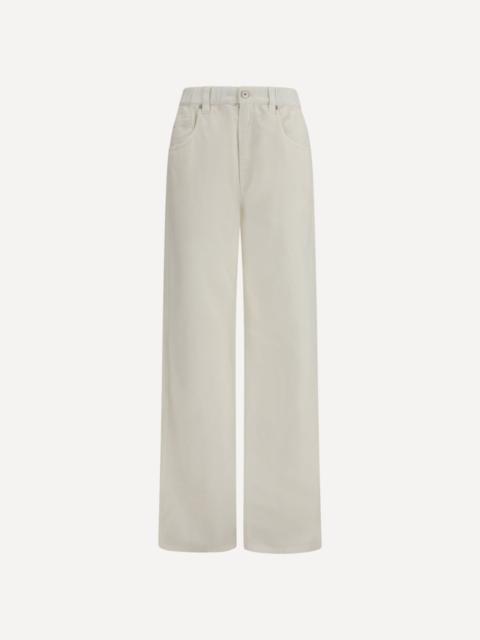 Brunello Cucinelli Wide-leg Jeans
