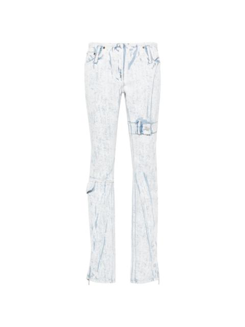 Acne Studios low-rise tapered-leg jeans