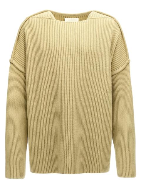 Jil Sander Men Geometric Neckline Sweater
