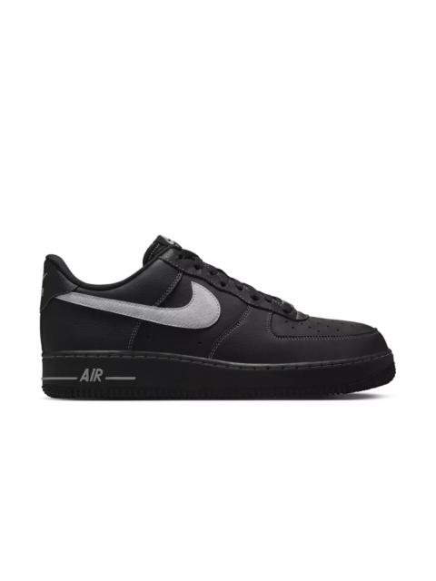 Nike Air Force 1 '07 LV8 "Black/Wolf Grey" Men's Shoe