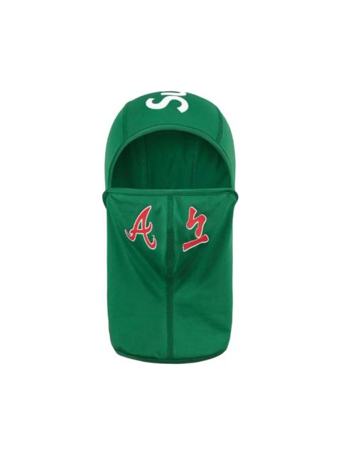 Supreme x MLB Kanji Teams Lightweight Balaclava - Braves 'Light Pine'