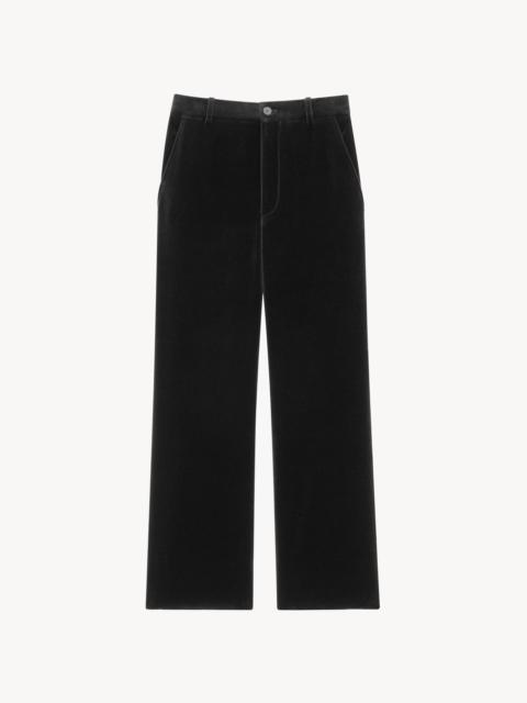 SAINT LAURENT Saint Laurent Velvet Pants