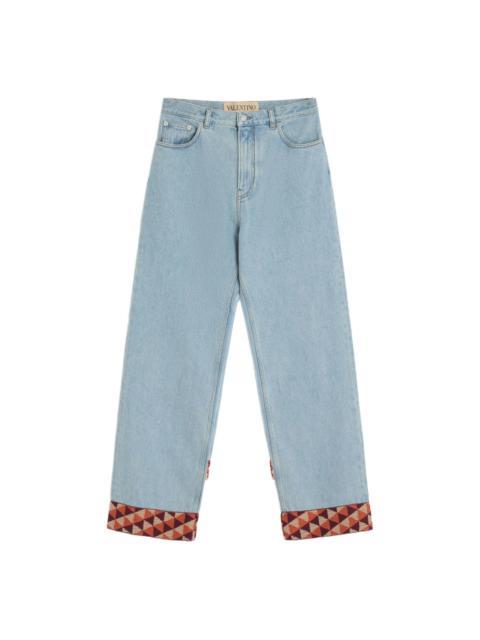 Valentino Valentino Blue Denim - Regular & Straight-Leg Jeans Men