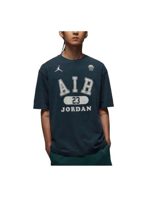Jordan Air Jordan Brand Greatness 1985 Graphic T-shirt Asia Sizing 'Navy' HM4902-478