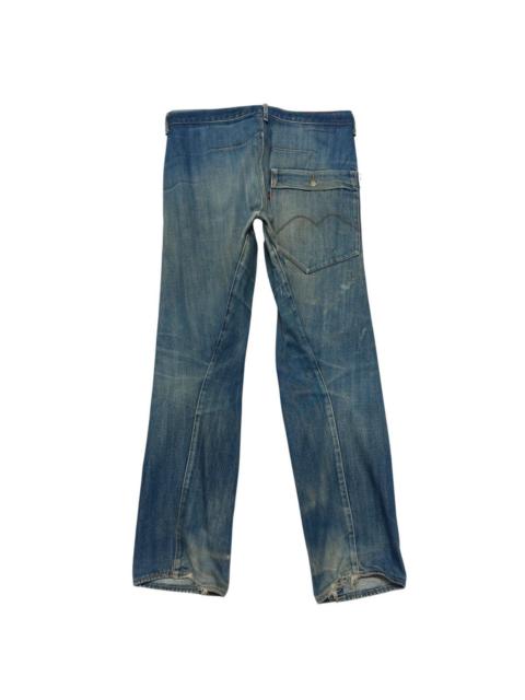 Levi's Vintage Levis Engineered Denim Selvedge Jeans Distressed
