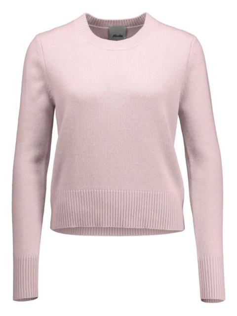 Allude round-neck sweater