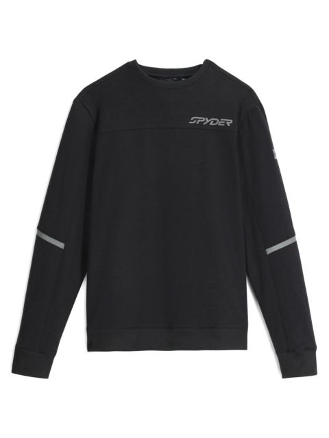 SPYDER Mens Speed Fleece Crew Jacket - Black