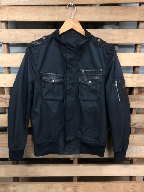 Other Designers Japanese Brand - Rare Design Artisan Bomber Riri Zipper Jacket