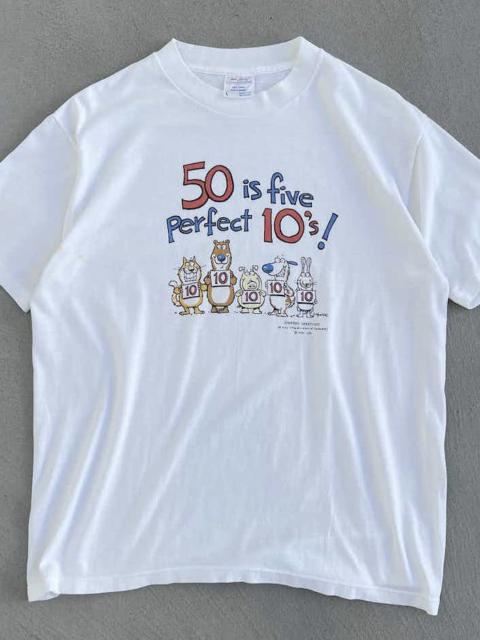 STEAL! Vintage 1990s Humor 50 is five Perfect 10's Tee (L)