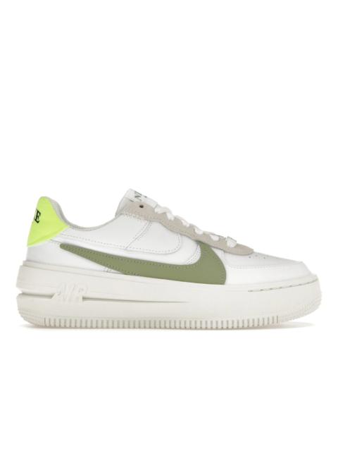 Nike Nike Air Force 1 PLT.AF.ORM White Oil Green (Women's)