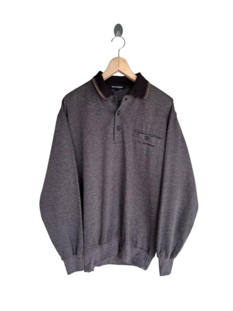 Other Designers Junko Shimada - Japanese Brand Mr Junko Koshino Striped Design Sweatshirt