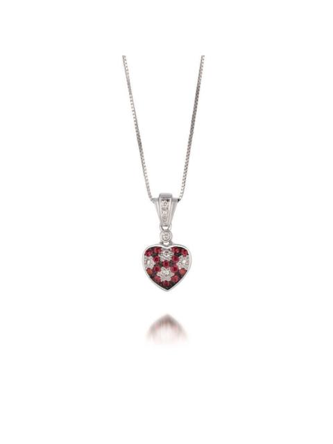 Other Designers Le Vian Ladies Passion Ruby Necklaces set in 14K Vanilla Gold