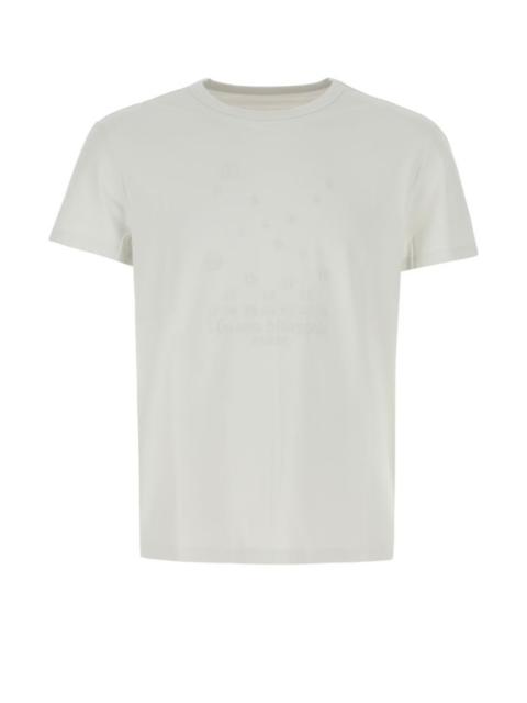 MAISON MARGIELA Chalk Cotton T-Shirt