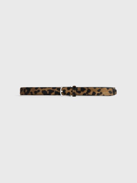 TOTEME Pony hair belt leopard