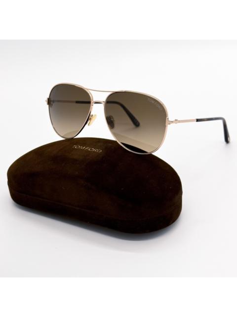 TOM FORD NEW TOM FORD CLARK TF823 28F WOMEN SUNGLASSES FT0823/S 28F