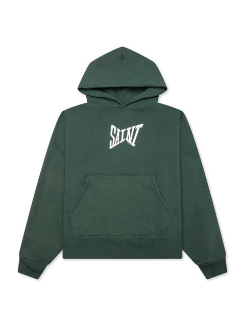 SAINT M×××××× RIBON SAINT HOODIE - GREEN