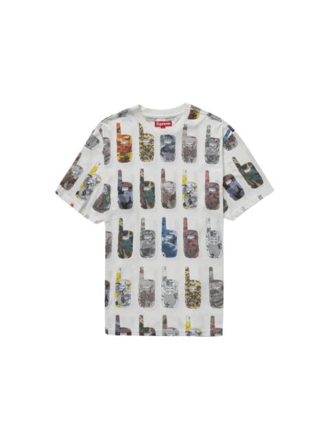 Supreme Supreme Walkie Talkie S/S Top White