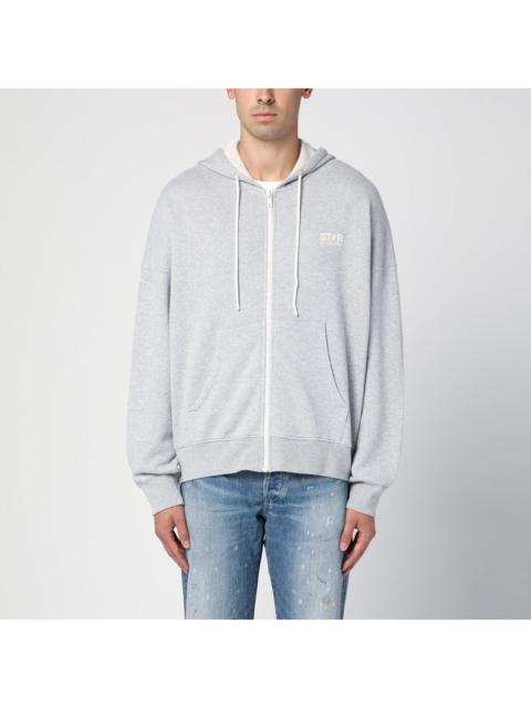 Golden Goose Golden Goose Grey Melange Zip Sweatshirt Men