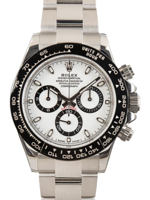 ROLEX Used Rolex Daytona Ref 116500 White Chronograph Dial