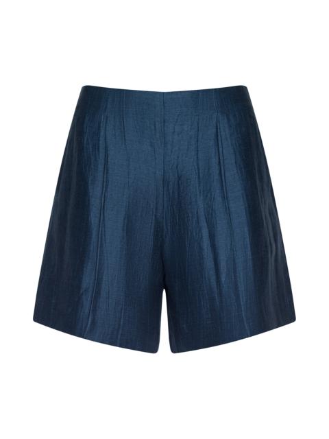 L'AGENCE Hadleigh Linen-Blend Short