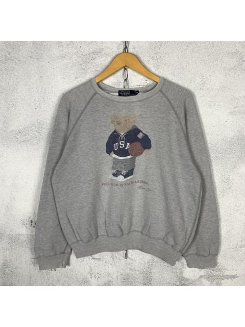 Other Designers Polo Ralph Lauren - Vintage Polo Bear Ralph Lauren Sweatshirt Crewneck