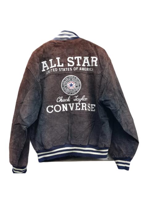 Other Designers Varsity - 🔥Vintage Varsity Converse Brown Suede Jacket