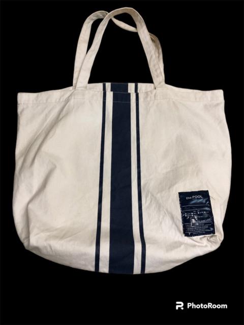 THE POOL AOYAMA HIROSHI FUJIWARA TOTE BAG 16 x 18