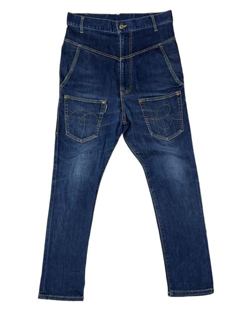 Other Designers ISSEY MIYAKE MERCIBEAUCOUP 7 POCKET STRETCH COTTON JEANS