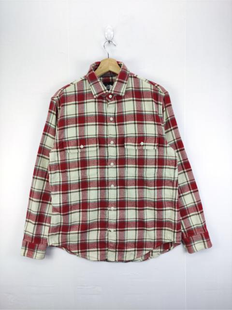 Other Designers Vintage - The North Face Flannel Shirt Button Up