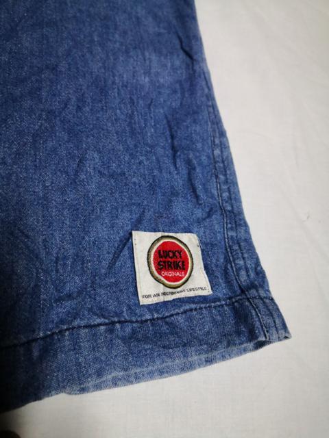 Other Designers Cigar Lighter - Lucky Strike Denim Shorts