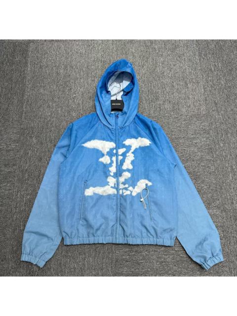 louis vuitton lv blue sky and white clouds jacket