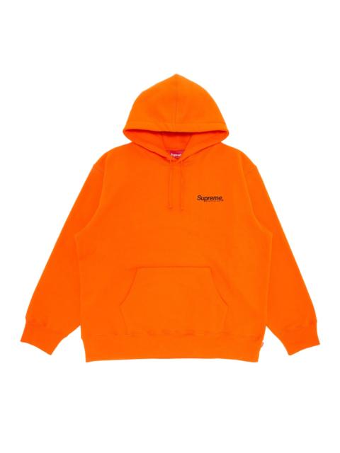 Supreme Supreme Worldwide Hooded Sweatshirt 'Dark Orange'