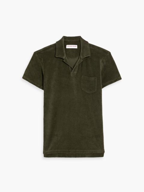 ORLEBAR BROWN Cotton-terry polo shirt