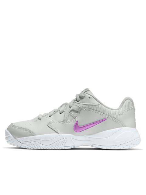Nike (WMNS) Nike Hard Court Lite 2 Shoes Grey/White/Purple AR8838-024