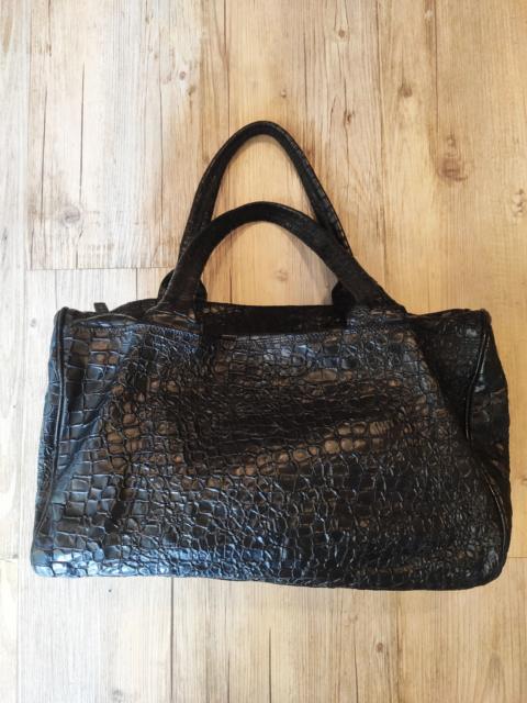 Other Designers Gianni Barbato - Reptile leather bag.Like Saint Laurent or Hermes
