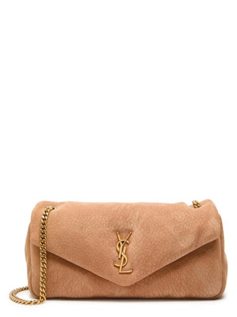 SAINT LAURENT Saint Laurent Calypso Small Padded Suede Shoulder bag