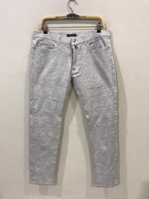 Other Designers Designer - LAURA FELICE Paisley Full Print Stretchable Skinny Pant