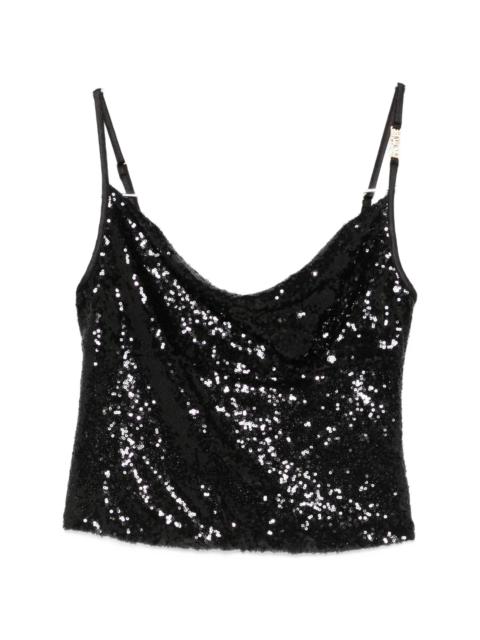 VERSACE JEANS COUTURE Versace Jeans Couture Sequin Top
