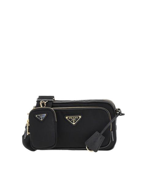 Prada Prada Re-Nylon Mini Crossbody Bag Black