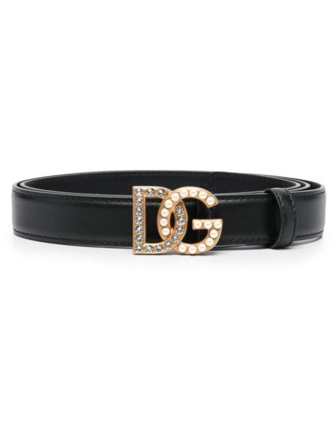 Dolce & Gabbana Belts Blacks And Greys