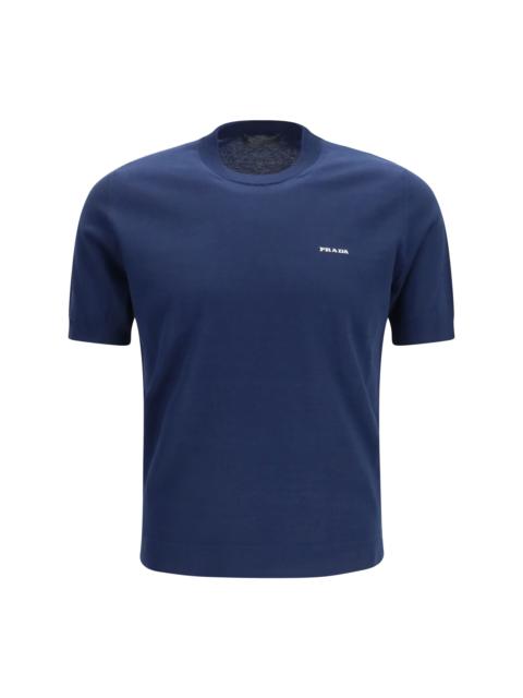 Prada Prada Men C-Neck Knit In Cotton