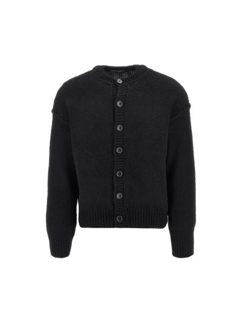 Our Legacy Our Legacy Pitch Wool Cardigan Black