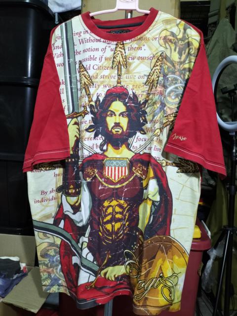 Other Designers Vintage Coogi Full Graphics Jesus Rare Embroidery raptees