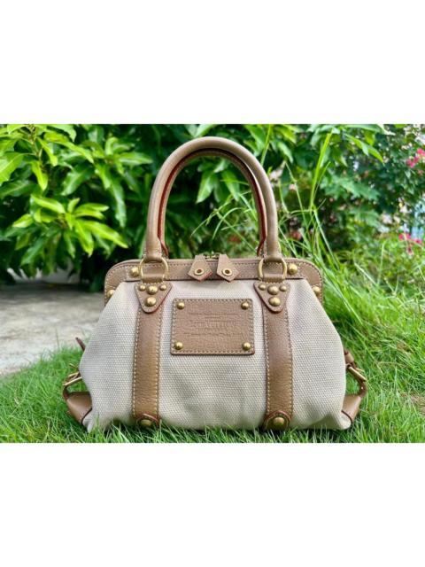 Louis Vuitton Authentic Louis Vuitton Sac de Nuit Toile Trianon Canvas MM
