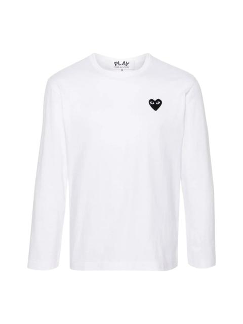 Comme des Garçons PLAY Black Emblem Tee