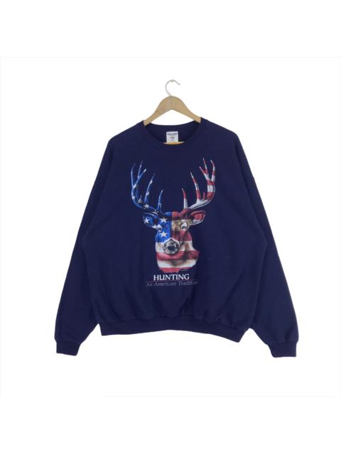 Other Designers Vintage - Vintage Hunting Sweatshirt American Tradition Crewneck