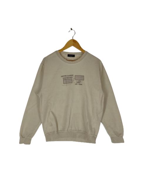 Other Designers Designer - Vintage MC NINE Homme Embroidery Medium Size Sweatshirt