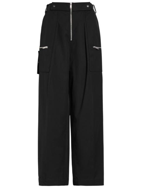 3.1 Phillip Lim 3.1 Phillip Lim Wide-leg Cotton-blend Trousers