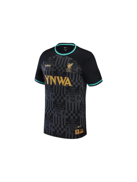Nike Nike Liverpool x LeBron James 2023/24 Stadium Replica Jersey Black
