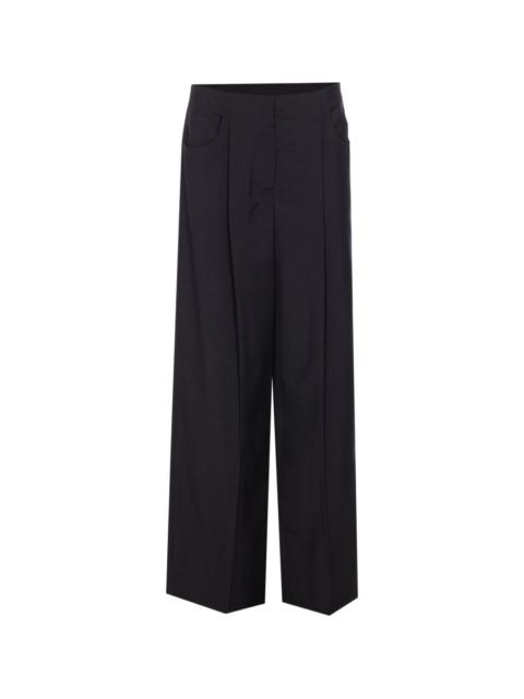 FENDI Wool wide-leg trousers